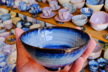 陶器市で見つけた茶碗