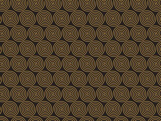 Seamless with abstract geometric line. Light modern simple wallpaper, tile backdrop, monochrome graphic element. Gold texture