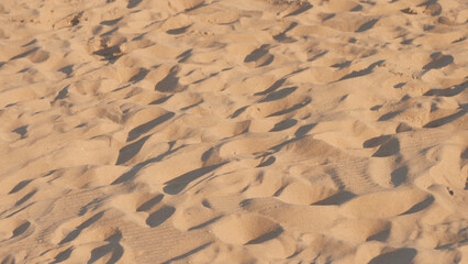 close up of sand at beach 