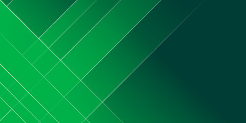 Modern simple flat dark green light stripes abstract presentation background. Suit for social media post stories design template and presentation