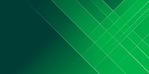 Modern simple green light stripes presentation background for business and corporate
