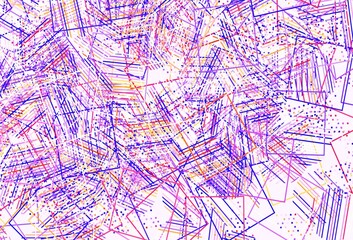 Light Blue, Yellow vector layout with circles, lines, rectangles.