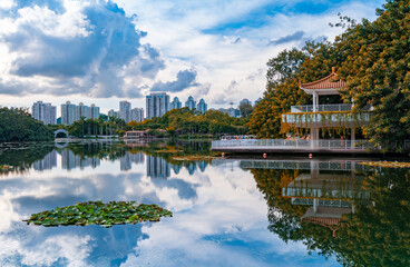Obraz premium Lizhi Park, Shenzhen City, Guangdong Province, China