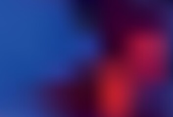 Dark Blue, Red vector blurred bright pattern.