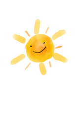 sun with a smile