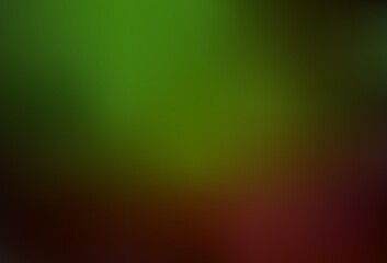 Dark Green, Yellow vector blurred background.