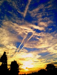 Morning sky in California