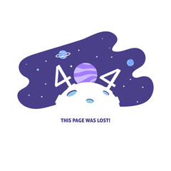 404 error design with space - 368366079