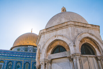 Fototapeta na wymiar Dome of the rock - Jerusalem
