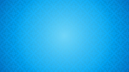 Blue Thai pattern background vector illustration. Thai element pattern on blue background.