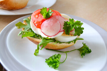 Brötchen zum Frühstück