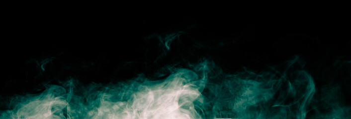 Smoke on dark background - 368370077