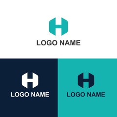 creative H letter logo, H letter logo design, Design H, H Icon Design template vector, and company business logo.