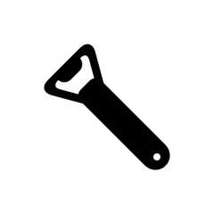bottle opener icon vector symbol template