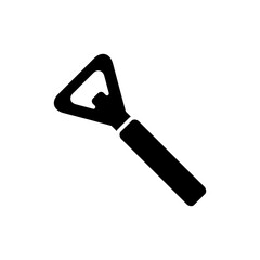 bottle opener icon vector symbol template
