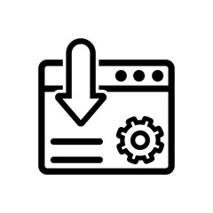 Landing page optimization icon