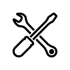 Maintenance equipment icon