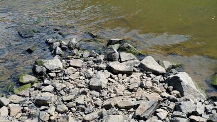 stones in the river