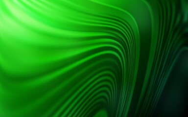 Light Green vector backdrop with bent lines. An elegant bright illustration with gradient. A completely new design for your business.