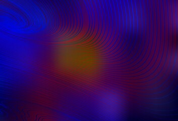Dark Blue, Red vector texture with wry lines.