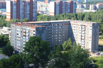 city ​​landscapes photo from above