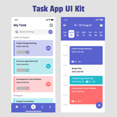 Task Schedule App UI Kit