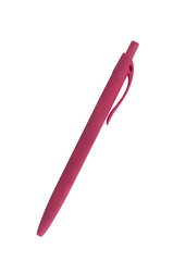 Pen Isolated on White Background  with copy space and clipping path. There are many colors to choose from, such as , yellow, black, pink, red, white, blue, purple and green.