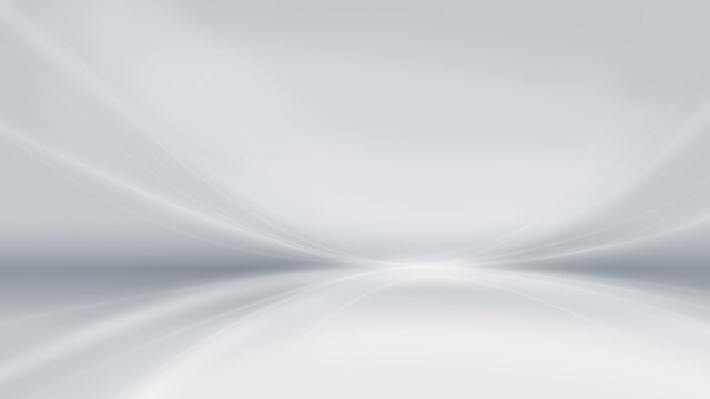 Abstract and modern gray background with brighter bent lines. Copy space. 4k resolution.