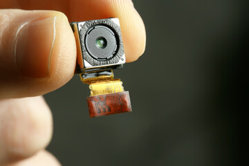 mini spy camera / small video camera, mini, security concept