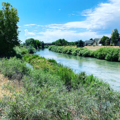 landscape with river