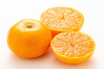 瑞々しい温州蜜柑