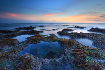 twilight at the beach