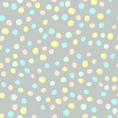 Fototapeta na wymiar seamless polka dots pattern