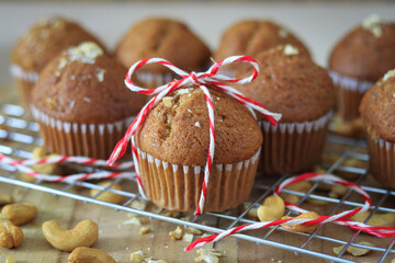 Fresh home made banana cupcakes