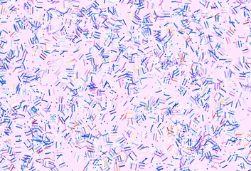 Light Pink, Yellow vector layout with flat lines, dots.