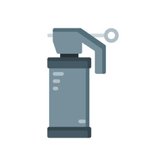 flat style ison of grenade isolated on white background. EPS 10