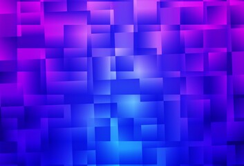 Light Pink, Blue vector low poly texture.