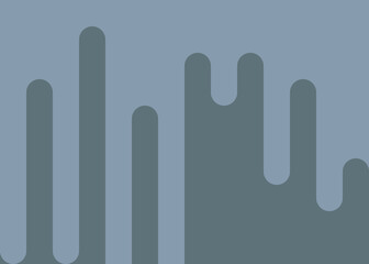 Dusty Blue color Abstract Rounded Color Lines halftone transition background illustration