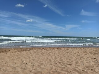 beach and sea