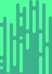 Sea Green color Abstract Rounded Color Lines halftone transition background illustration