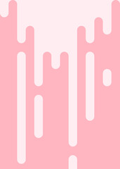 Soft Pink color Abstract Rounded Color Lines halftone transition background illustration