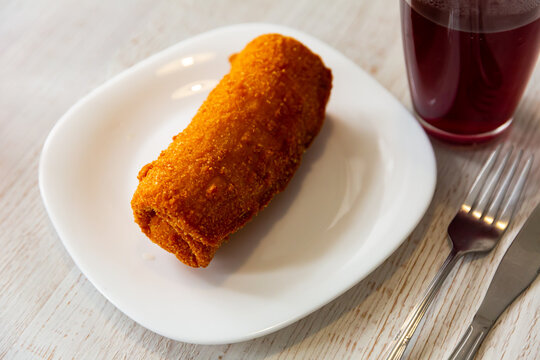 Meat croquettes - Polish traditional dish. High quality photo