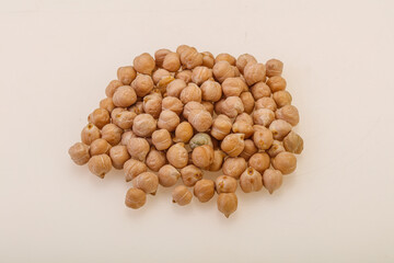 Vegan cuisine - Dry chickpea heap