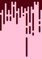 Cabernet color Abstract Rounded Color Lines halftone transition background illustration