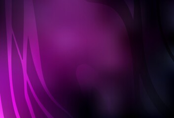 Dark Pink vector glossy abstract layout.