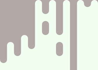 Honeydew color Abstract Rounded Color Lines halftone transition background illustration