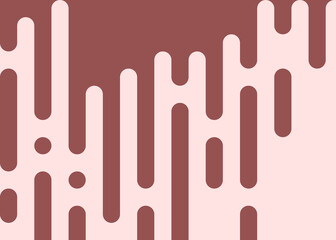 Marsala color Abstract Rounded Color Lines halftone transition background illustration