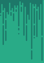 Jungle Green color Abstract Rounded Color Lines halftone transition background illustration