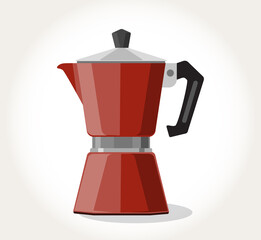 Coffee and Drink Flat Icons set , Vector illustration with White Background