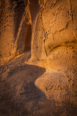 cliffs and rocks of Santorini island